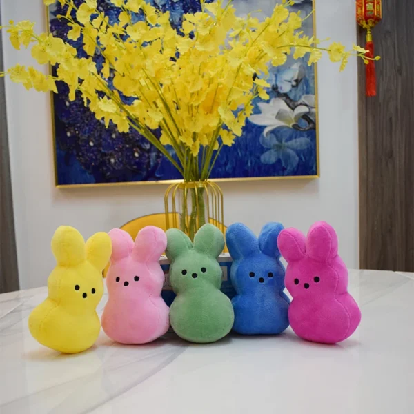 38cm 15cm peeps plush bunny rabbit peep Easter Toys Simulation Stuffed Animal Doll for Kids Children Soft Pillow Gifts girl toy - Image 4