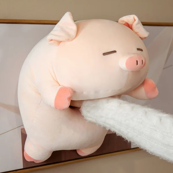 1pc 40/50cm Squishy Pig Stuffed Doll Lying Plush Piggy Toy Animal Soft Plushie Pillow for Kids Baby Comforting Birthday Gift - Image 5