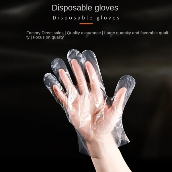 100pcs Disposable Foot mask hand mask Transparent Film Foot Cover for Pedicure Prevent Infection Remove Chapped Foot Covers - Image 4