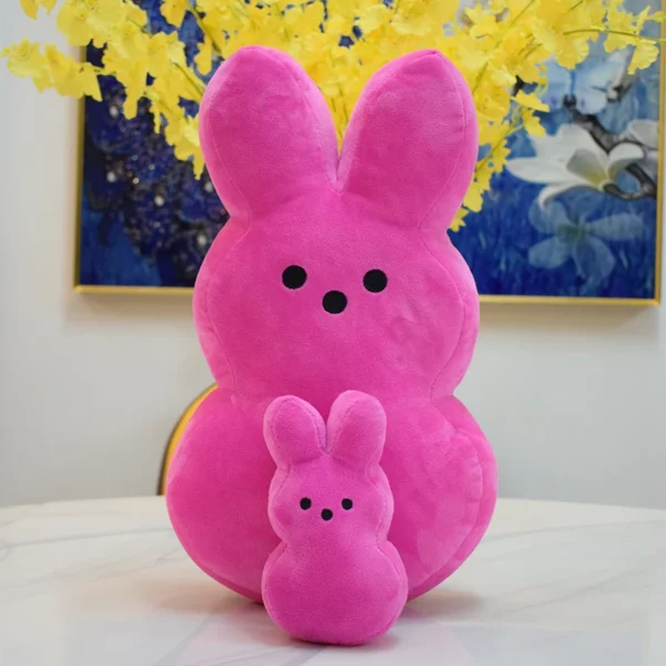 38cm 15cm peeps plush bunny rabbit peep Easter Toys Simulation Stuffed Animal Doll for Kids Children Soft Pillow Gifts girl toy - Image 6