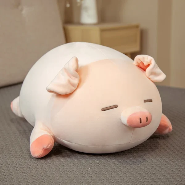 1pc 40/50cm Squishy Pig Stuffed Doll Lying Plush Piggy Toy Animal Soft Plushie Pillow for Kids Baby Comforting Birthday Gift - Image 9