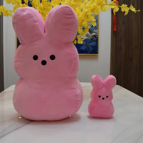 38cm 15cm peeps plush bunny rabbit peep Easter Toys Simulation Stuffed Animal Doll for Kids Children Soft Pillow Gifts girl toy - Image 2