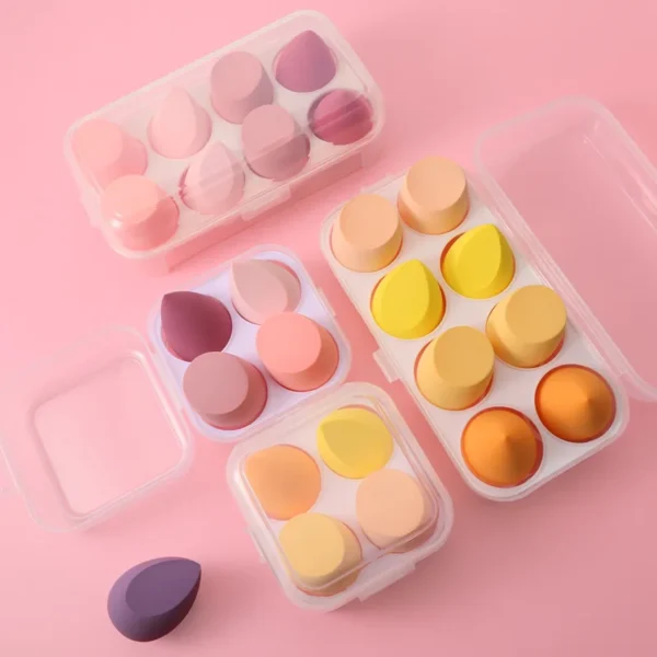 1/2/4pcs Makeup Sponge Cosmetic Puff Foundation Powder Makeup Blender Wet and Dry Beauty Sponge Women Make Up Tools Accessories - Image 43