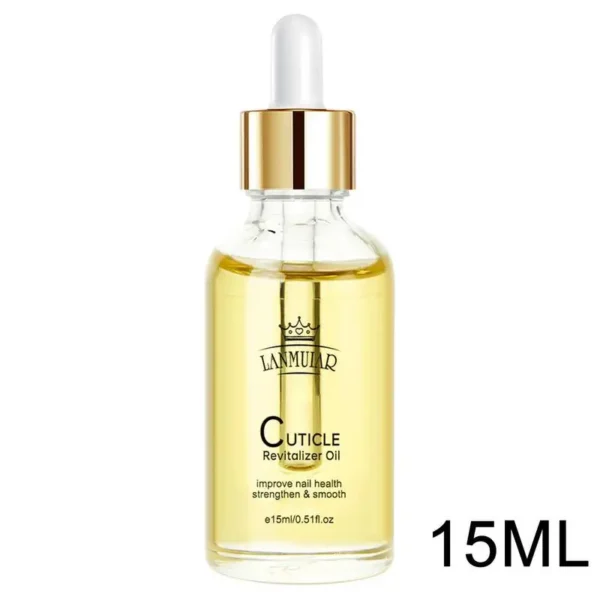 Cuticle Oil For Nails 15ml Professional Nail Treatments Hardener Liquid Dropper Design For Salon Quality At Home Use - Image 6