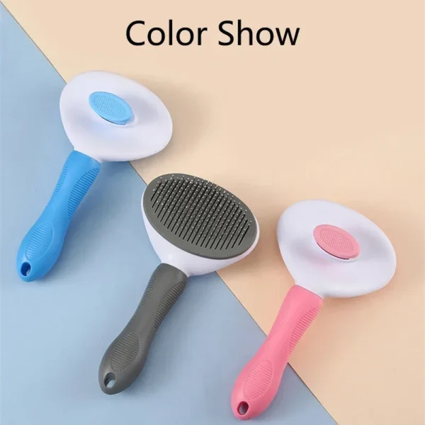 Pet Hair Remover Dog Brush Cat Comb Animal Grooming Tools Dogs Accessories Cats Supplies Stainless Steel Beauty Massage Combs - Image 5