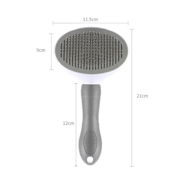 Pet Hair Remover Dog Brush Cat Comb Animal Grooming Tools Dogs Accessories Cats Supplies Stainless Steel Beauty Massage Combs - Image 6