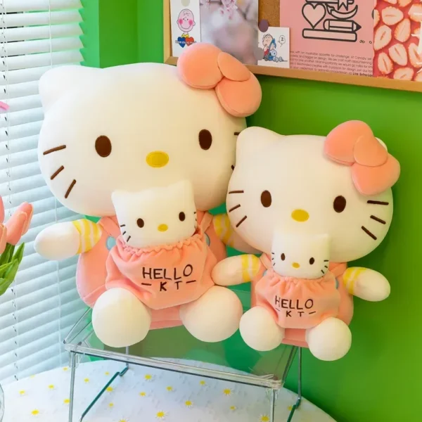 Aoger Sanrio Love Cute Hello Kitty Plush Toys Movie Cat Dolls Soft Stuffed Animal Plushie Toy Kid Birthday Xmas Gift - Image 3