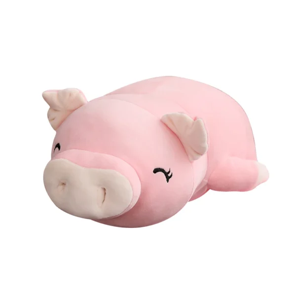 1pc 40/50cm Squishy Pig Stuffed Doll Lying Plush Piggy Toy Animal Soft Plushie Pillow for Kids Baby Comforting Birthday Gift - Image 12