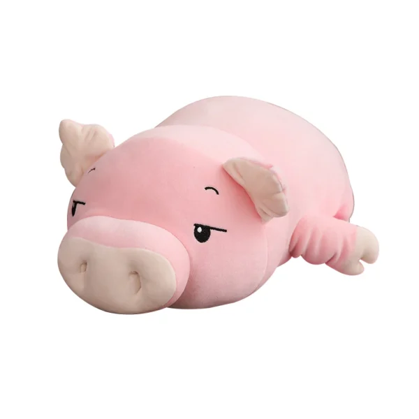 1pc 40/50cm Squishy Pig Stuffed Doll Lying Plush Piggy Toy Animal Soft Plushie Pillow for Kids Baby Comforting Birthday Gift - Image 8