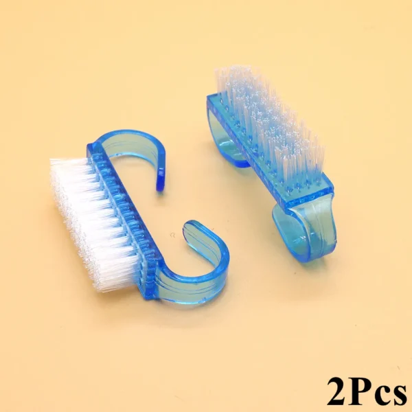 2/4/10Pcs Handle Grip Acrylic Nail Brush Cleaning Dust Fingernail Scrub Makeup Brushes For Manicure Nails Accessories And Tools - Image 19