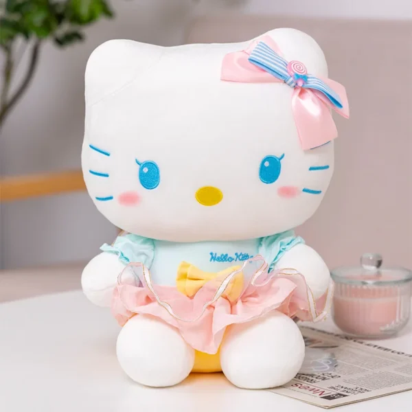 Aoger Sanrio Love Cute Hello Kitty Plush Toys Movie Cat Dolls Soft Stuffed Animal Plushie Toy Kid Birthday Xmas Gift - Image 7