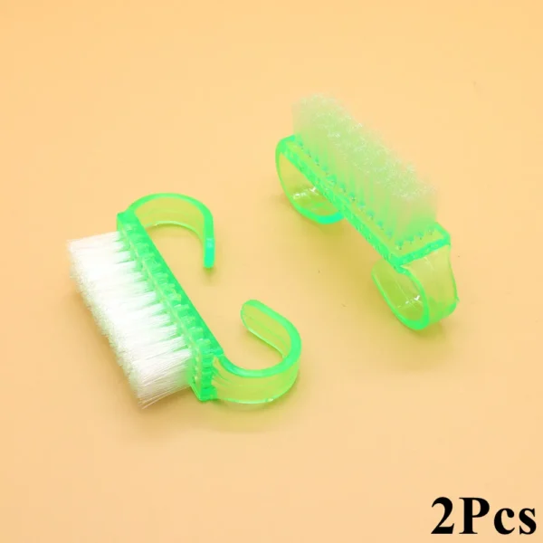 2/4/10Pcs Handle Grip Acrylic Nail Brush Cleaning Dust Fingernail Scrub Makeup Brushes For Manicure Nails Accessories And Tools - Image 18