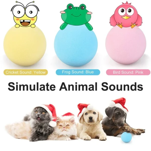 Smart Cat Toys Automatic Rolling Ball Electric Cat Toys Interactive For Cats Training Self-moving Kitten Toys Pet Accessories - Image 6