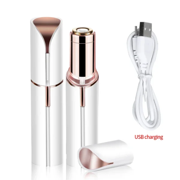 Electric Eyebrow Trimmer Mini Eye Brow Epilator Facial Lipstick Shape Hair Removal Portable Women Painless Razor Shaver Tool - Image 8