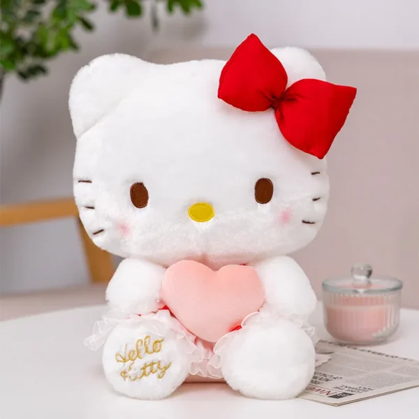 Aoger Sanrio Love Cute Hello Kitty Plush Toys Movie Cat Dolls Soft Stuffed Animal Plushie Toy Kid Birthday Xmas Gift - Image 15