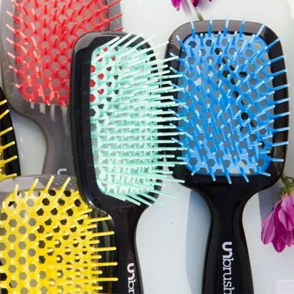 Original Fhi Heat Unbrush Hair Hollow Comb Ventilation Massage Comb Hollowing Out Hairbrush Untangle Unknot Undo Hair Care - Image 2