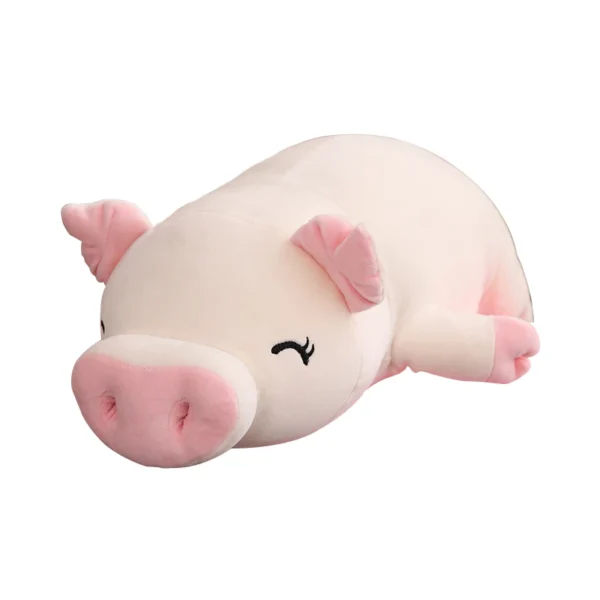 1pc 40/50cm Squishy Pig Stuffed Doll Lying Plush Piggy Toy Animal Soft Plushie Pillow for Kids Baby Comforting Birthday Gift - Image 7