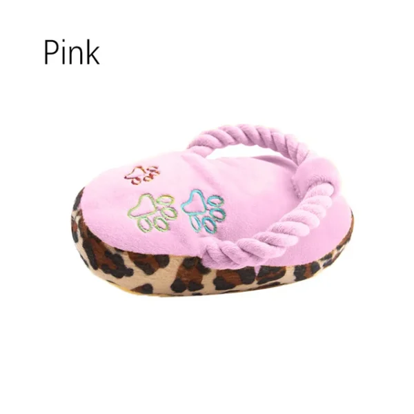 Funny Pet Dog Toys Plush Slippers Bite Chicken Leg Shoe Shape  Small And Medium-Sized Dog Outdoor Training Cat Relieve Anxiety - Image 9