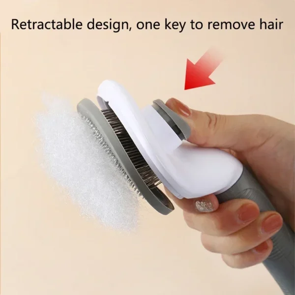 Pet Hair Remover Dog Brush Cat Comb Animal Grooming Tools Dogs Accessories Cats Supplies Stainless Steel Beauty Massage Combs - Image 2