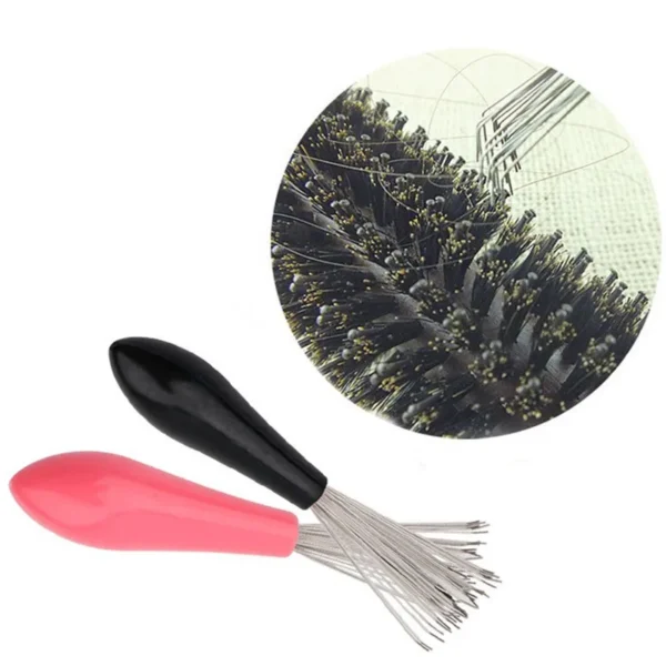 2pcs Comb Hair Brush Cleaner Plastic Handle Cleaning Brush Remover Embedded Beauty Tools Cleaning Products Cleaning Supplies - Image 11