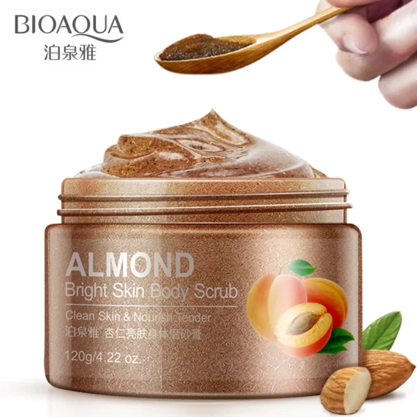 BIOAQUA Body Scrub Shea Butter Exfoliating Body Lotion Deep Cleansing Moisturizing Exfoliator Gel Moisturizer Dead Skin Remover - Image 4