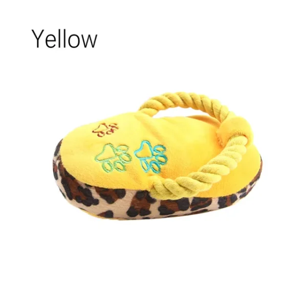 Funny Pet Dog Toys Plush Slippers Bite Chicken Leg Shoe Shape  Small And Medium-Sized Dog Outdoor Training Cat Relieve Anxiety - Image 8