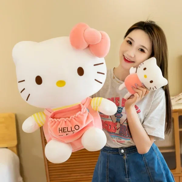 Aoger Sanrio Love Cute Hello Kitty Plush Toys Movie Cat Dolls Soft Stuffed Animal Plushie Toy Kid Birthday Xmas Gift - Image 4