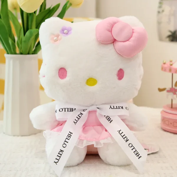 Aoger Sanrio Love Cute Hello Kitty Plush Toys Movie Cat Dolls Soft Stuffed Animal Plushie Toy Kid Birthday Xmas Gift - Image 13