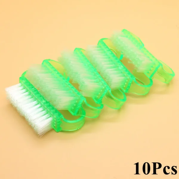 2/4/10Pcs Handle Grip Acrylic Nail Brush Cleaning Dust Fingernail Scrub Makeup Brushes For Manicure Nails Accessories And Tools - Image 12