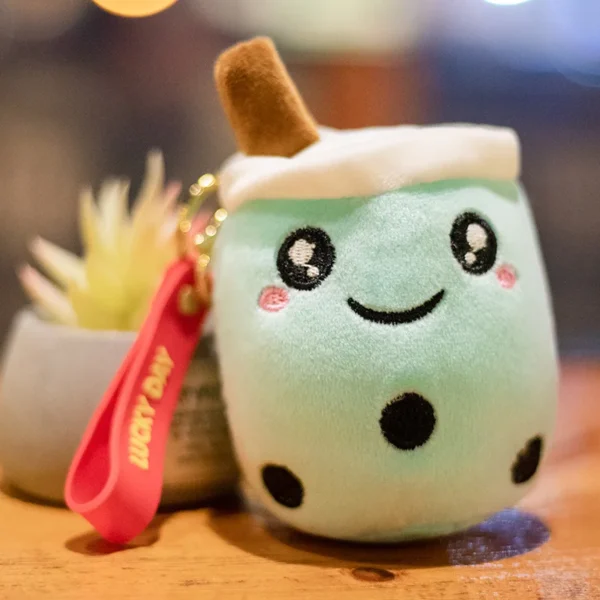 1pc Boba Plush Toy Soft Stuffed Ice Cream Surface Soft Drink Fruit Taste Milk Cup Plushie Doll Toys For Kids Birthday Gift - Image 29